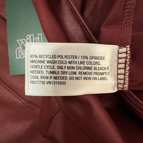 NWT Wild Fable Rust Red Onesie Bodysuit Size Small - Picture 5 of 5